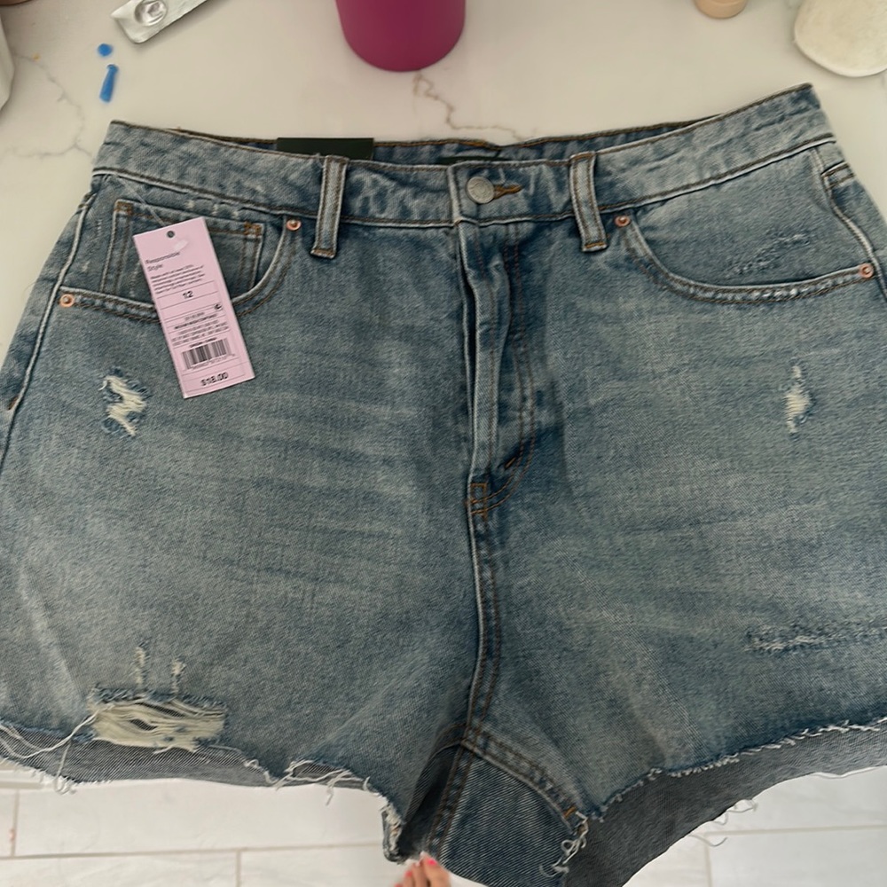Wild fable super high rise cutoff 12